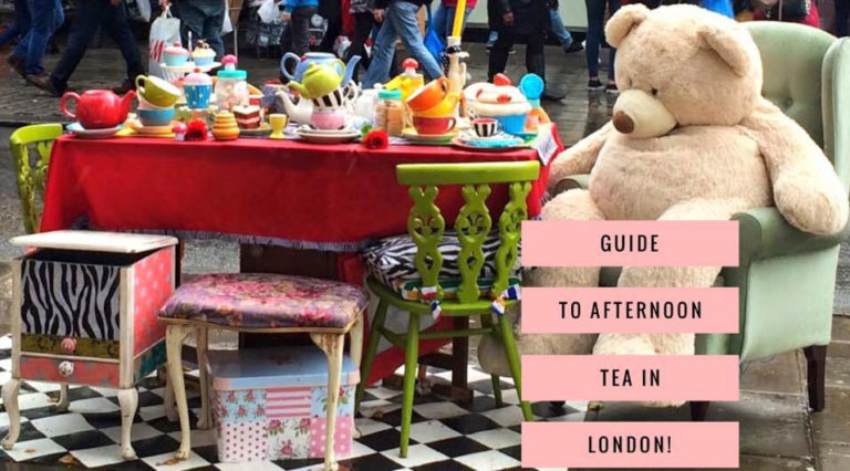 Pinkys up! How to do Afternoon Tea with your friends like a London Local!